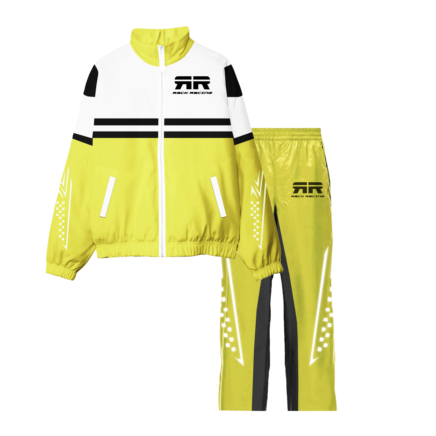 Yellow rack racing “Rack suit”